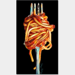 Spaghetti Fork Posters and Art